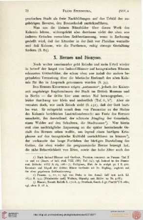X. Hermes und Dionysos