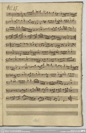 15. Graun, Johann Gottlieb, Suite, GraunWV A:XI:2 <2. Allegro>