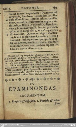 XV. Epaminondas
