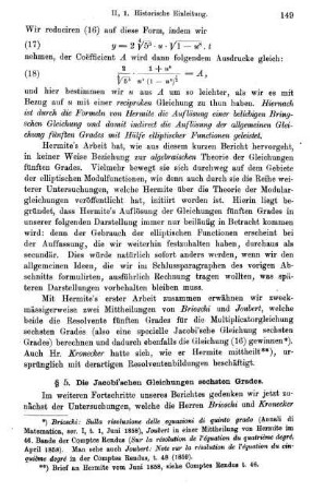 § 5. Die Jacobi'schen Gleichungen sechsten Grades.