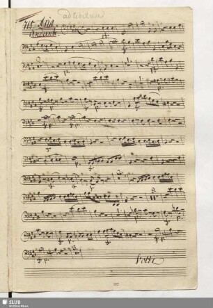 715. Aria: Ben s'inganna ognum / Naumann, J.G.