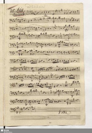 715. Aria: Ben s'inganna ognum / Naumann, J.G.