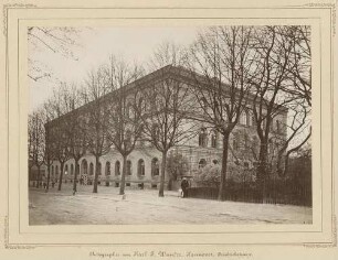 Gebäude der Kriegsschule Hannover, Strassenansicht
