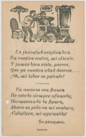 [1]: La juventud resplandece en vuestro rostro, mi cliente ...
