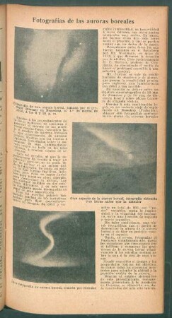 Fotografías de las auroras boreales