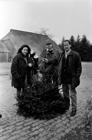Gut Basthorst: Freiherr Enno von Ruffin und Ehefrau Vicky Leandros verkaufen Weihnachtsbäume