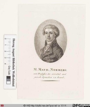 Bildnis Matthias Norberg