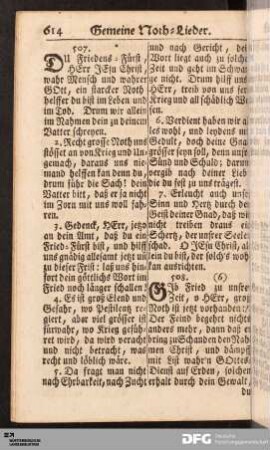 Gemeine Noth-Lieder.