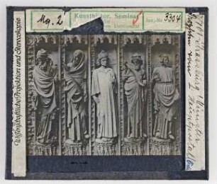 Straßburg, Münster: Hauptportal, Propheten (Stoedtner-Nr. 2701