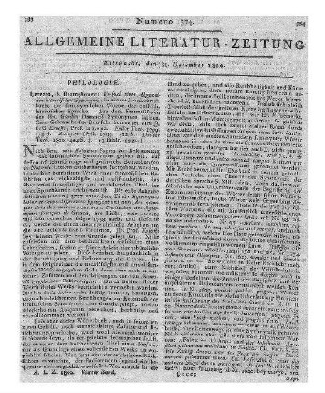 Boll, F. C.: Beherzigungen einiger Wahrheiten aus dem Gebiete der Pädagogik und Philosophie. Neustrelitz: Albanus 1800
