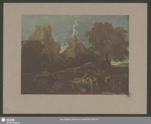 38. Nicolas Poussin: Heroische Landschaft