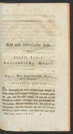 Acht und siebenzigster Heft.
