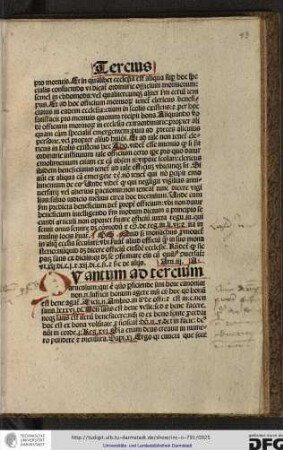 Quantum ad tertium articulum, qui est quomodo perficiende sint hore canonice...