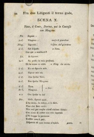 94-106, Scena X. / Zehnter Auftritt. - Scena XIV. / Vierzehnter Auftritt.
