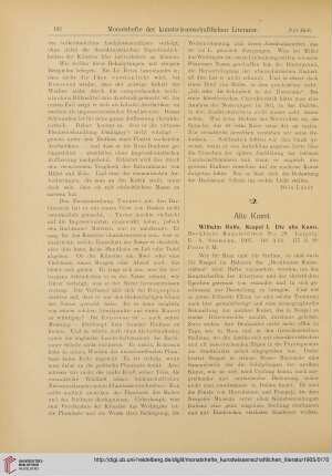 [Rezension von: Wilhelm Rolfs, Neapel I. Die alte Kunst]