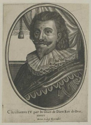 Bildnis des Christianus IV. Roy de Denmarc