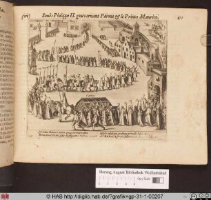 [Begrbänis des Prinzen von Parma]