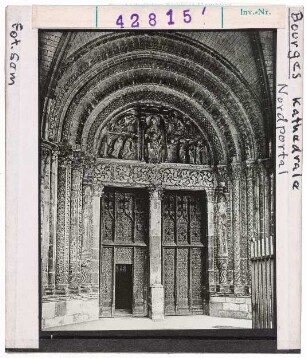 Bourges: Kathedrale Saint-Etienne, Nordportal