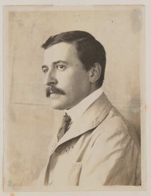 Portrait von Hofmannsthal im Halbprofil
