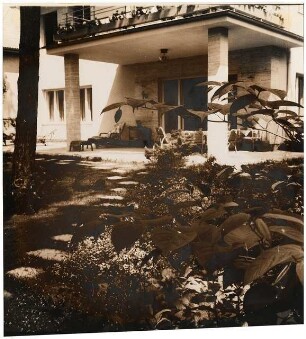 Garten Simon, Berlin-Dahlem: Terrasse