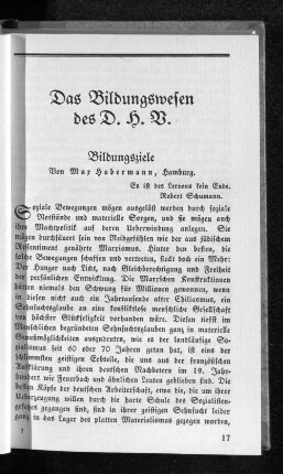 Bildungsziele