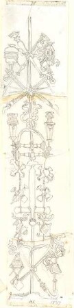 Neureuther, Gottfried von; Ornamentstudie - Detail