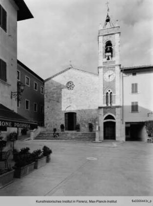 Piazza della Libertá, San Quirico d'Orcia