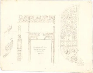 Zocher, Ernst; Verona (Italien); San Zeno - Chorgestühl (Details)