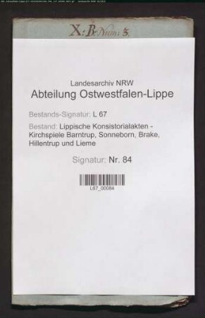 Reverse der Pastoren