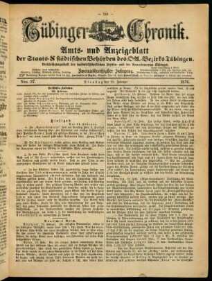 145-164, 22. Februar (Nro. 37) - 27. Februar (Nro. 41)
