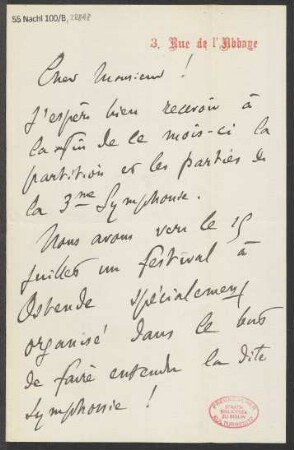 Brief an B. Schott's Söhne : 12.06.1895