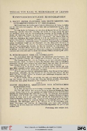 Verlag von Karl W. Hiersemann in Leipzig