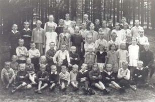 Alte Schule Kussel. Detmold. Pivitsheide. Papierabzug