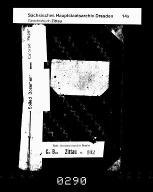 Gerichtshandelsbuch der Stadt, Bd. 099