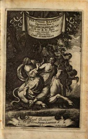 Pvb. Ovidii Nasonis Opera omnia : In tres Tomos divisa ; Cum Indicibus locupletissimis, tum Rerum, tum Verborum, 2