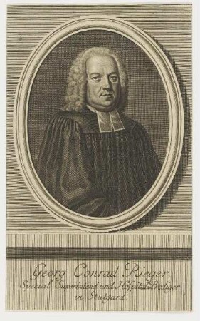 Bildnis des Georg Conrad Rieger