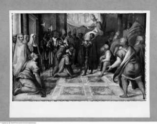 Szenen aus dem Leben von Papst Paul III., Paul III. unterwirft Perugia