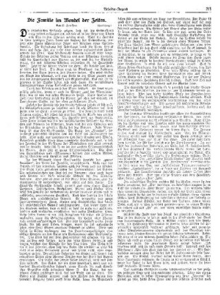 Die Familie im Wandel der Zeiten : (Fortsetzung) ; [Beilage zur "Arbeiter-Jugend"]