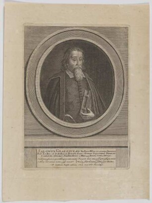 Bildnis des Salomon Glassius