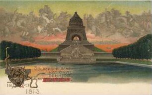 Völkerschlacht-National-Denkmal bei Leipzig