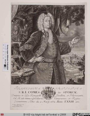 Bildnis Franz Anton Reichsgraf von Sporck