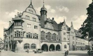 Freiburg i. Br., Rathaus. Postkarte
