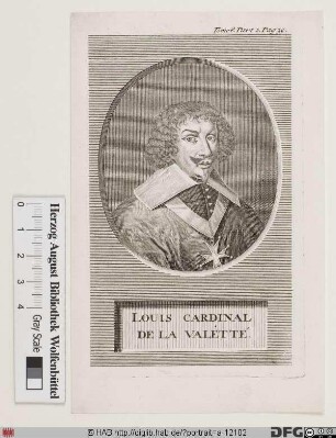 Bildnis Louis de Nogaret d'Épernon, cardinal de La Valette