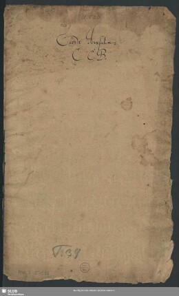 Lauda Jerusalem - Mus.2-E-537 : V (3), bc