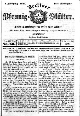 No. 60, 29. 30. u.31 .Tag. Juli