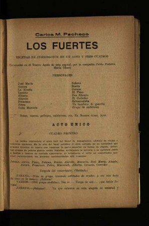 Los fuertes