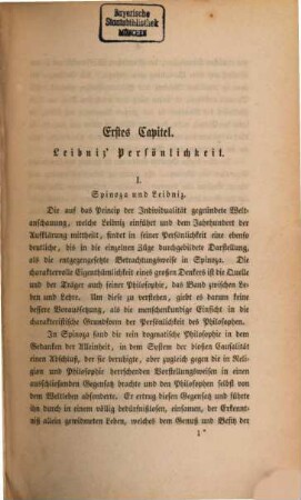 Geschichte der neuern Philosophie. 2, Leibniz und seine Schule