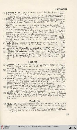 Zoologie (Nr. 527-550)