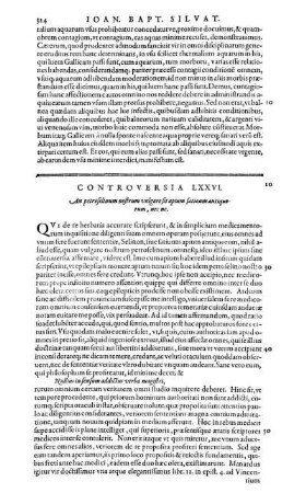 Controversia LXXVI. - Controversia LXXX.
