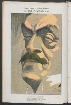 Dr. Luis M. Drago : Caricaturas contemporáneas